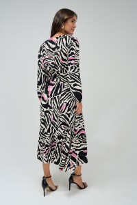 ROBE MIDI IMPRIM ANIMAL