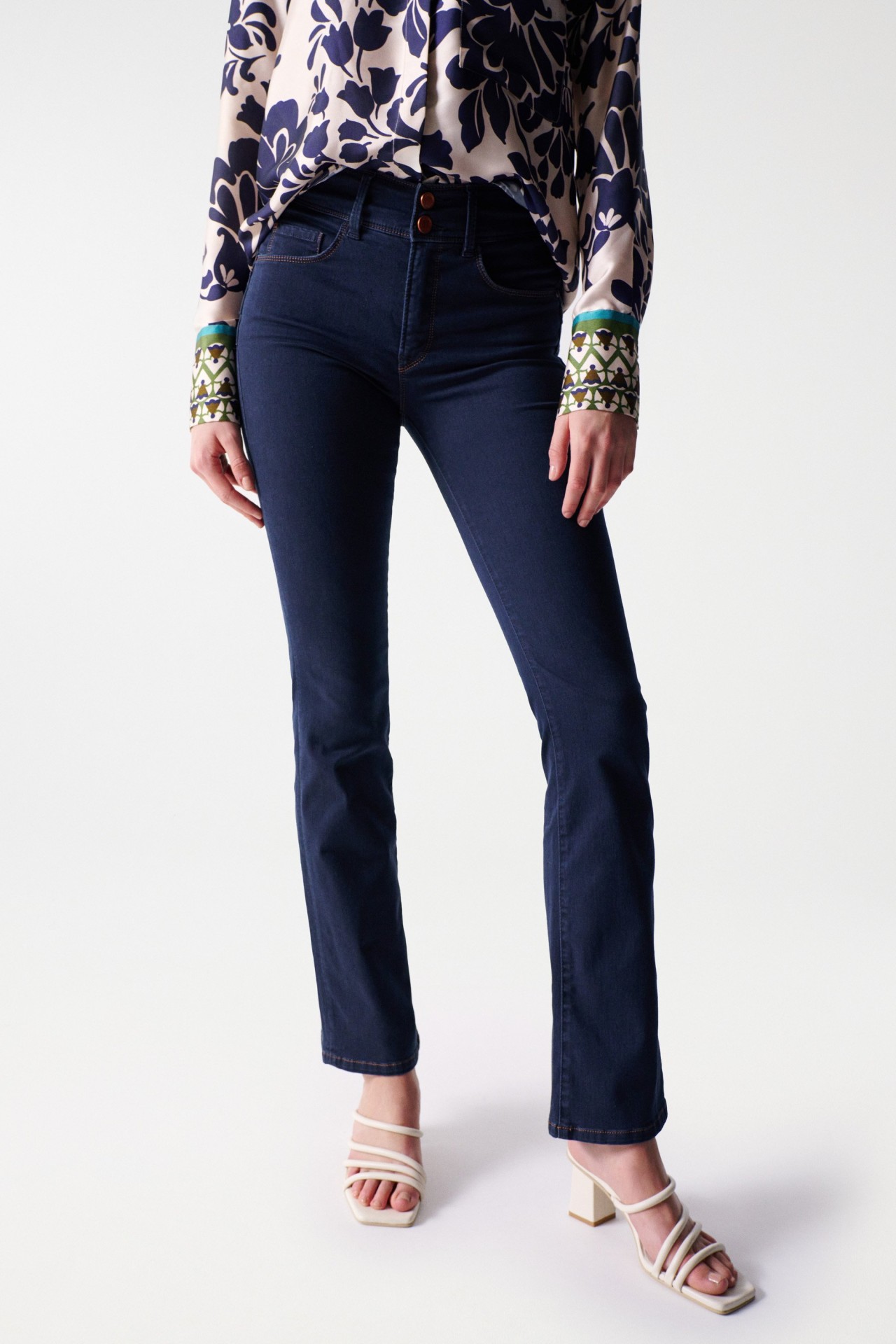 JEANS SECRET PUSH IN CON GAMBA BOOTCUT