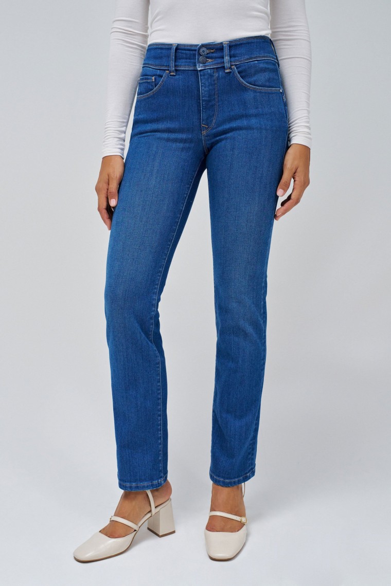 JEANS SECRET PUSH IN DROIT