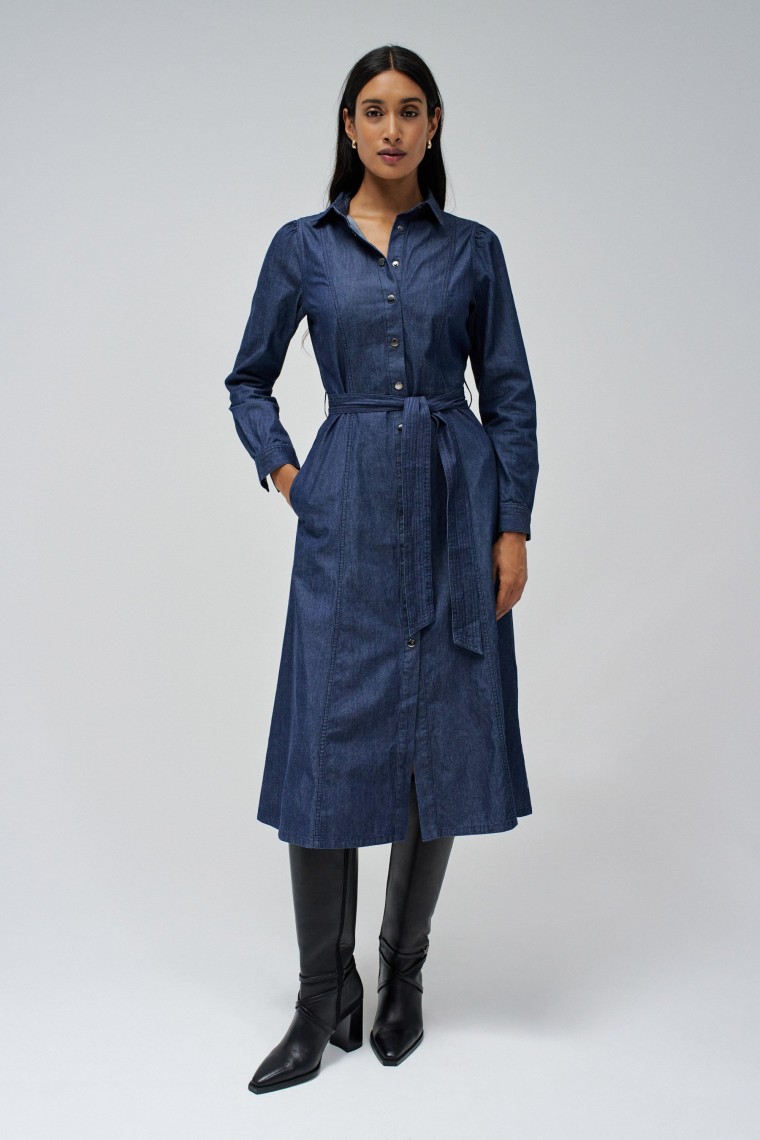 ROBE LONGUE EN LIGHTDENIM