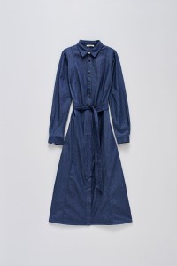 LONG LIGHTDENIM DRESS