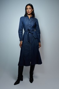 ROBE LONGUE EN LIGHTDENIM