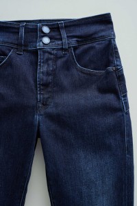 JEANS SECRET, PUSH IN, SKINNY, IN DUNKLEM DENIM