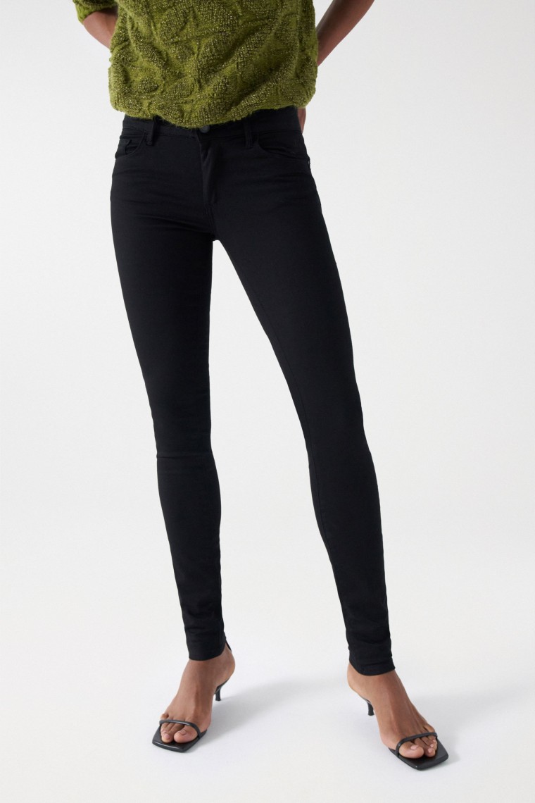 VAQUEROS WONDER PUSH UP SKINNY TRUE BLACK