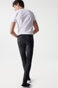 SCHWARZE SKINNY JEANS