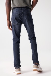 PANTALN VAQUERO SLIME BLUE BLACK