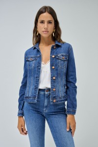 SLIM FIT DENIM JACKET