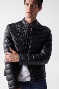 PADDED NAPPA JACKET