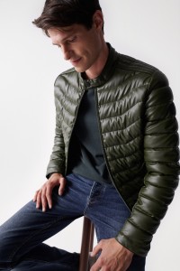 PADDED NAPPA JACKET