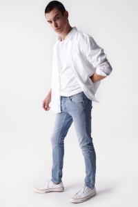 JEANS, SKINNY-SCHNITT, SOFT-DENIM