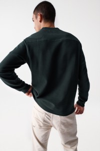 SUDADERA CON TEXTURA