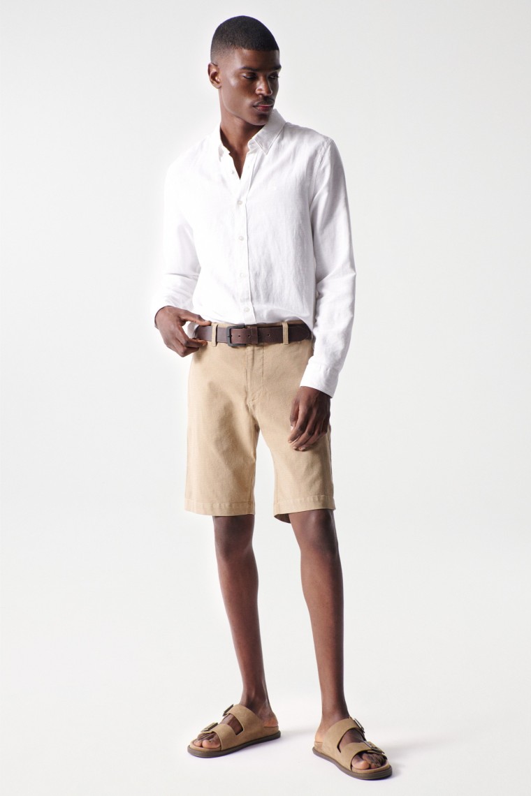 CHINO-SHORTS, BEIGE