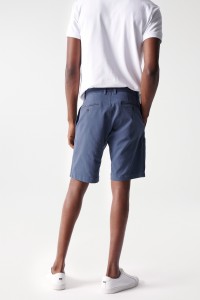 TEXTURED FABRIC SHORTS