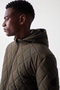 PADDED JACKET WITH HOOD