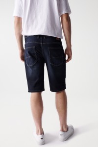 JEANS-SHORTS, DUNKELBLAU, REGULAR-SCHNITT