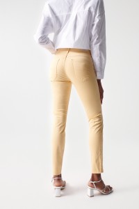 JEAN SECRET PUSH IN COUPE SKINNY, JAUNE