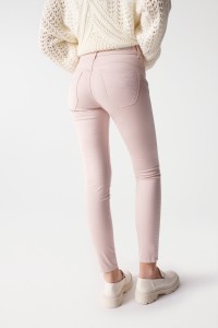 JEAN SECRET PUSH IN COUPE SKINNY, ROSE