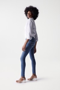 WONDER PUSH UP-JEANS, SOFT TOUCH