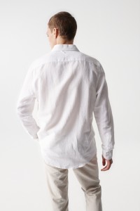 LINEN BLEND SHIRT