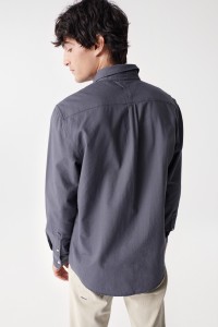 OXFORD PLAIN SHIRT WITH POCKET