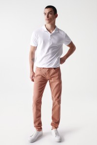 SLIM FIT PINK JEANS