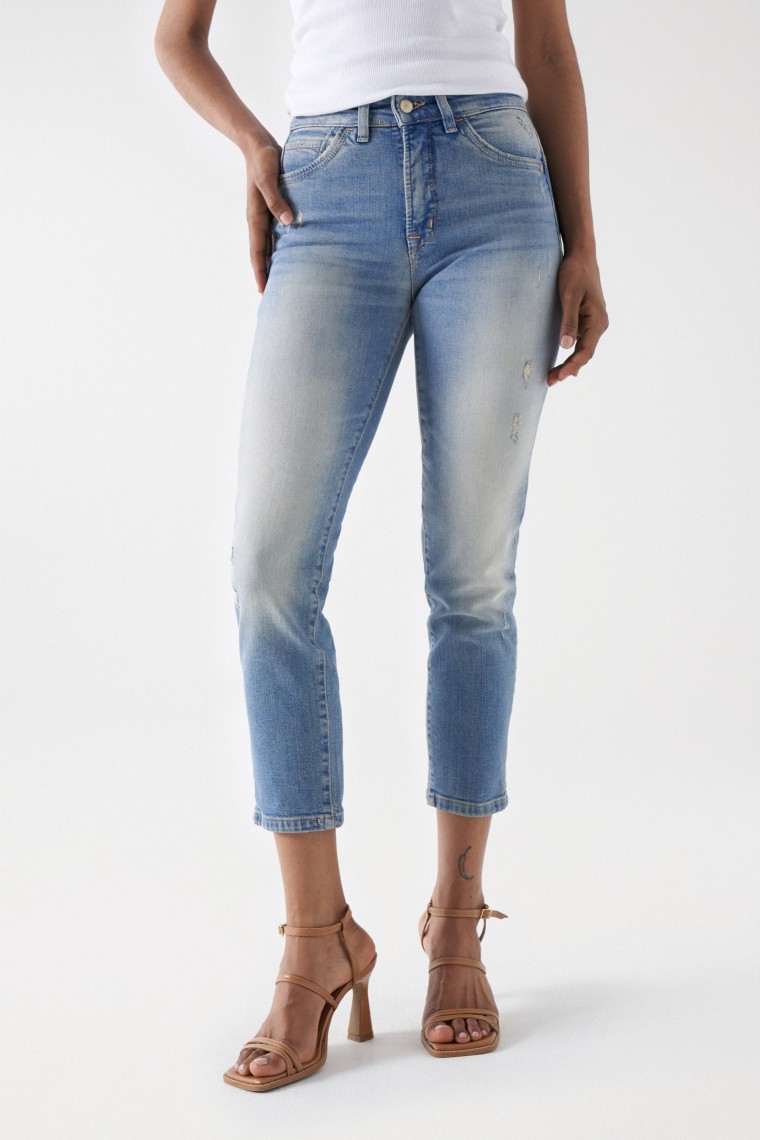 JEAN FAITH PUSH IN CROPPED SLIM