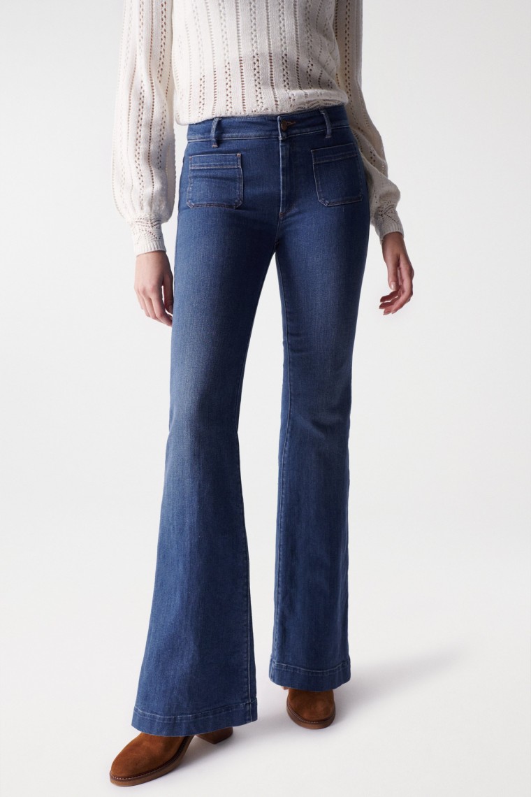 FLARE DESTINY PUSH UP JEANS