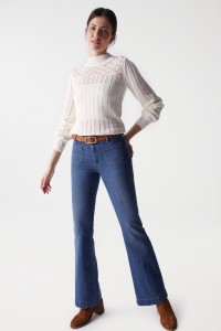 JEANS DESTINY PUSH UP FLARE