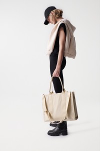 NYLON SHOPPER BAG