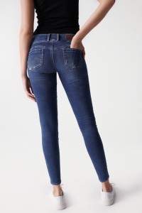 MYSTERY PUSH UP-JEANS MIT RISSEN