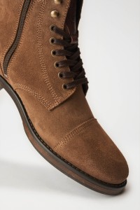 WILDLEDER-STIEFELETTE