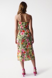 MIDI FLORAL DRESS