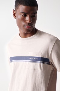 T-SHIRT WITH STRIPE