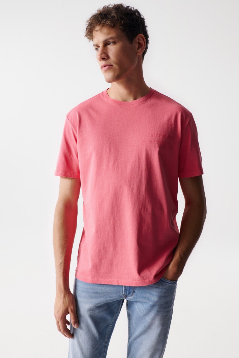 PLAIN T-SHIRT WITH PRINT