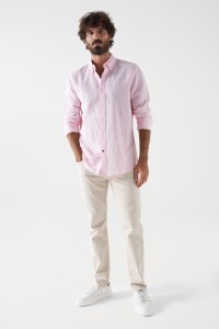 LINEN BLEND SHIRT