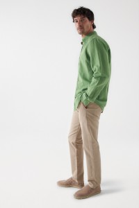 LINEN BLEND SHIRT