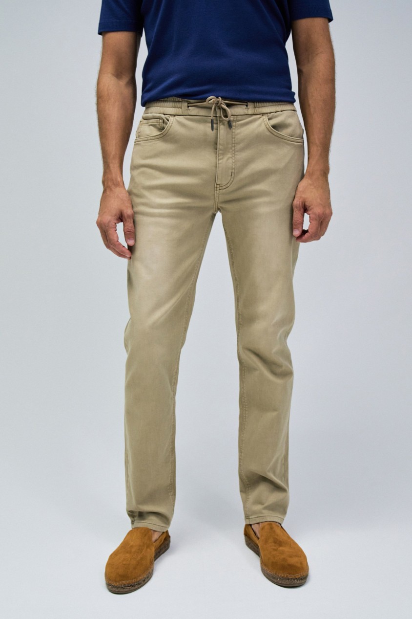 TROUSERS JOGGER REGULAR FIT