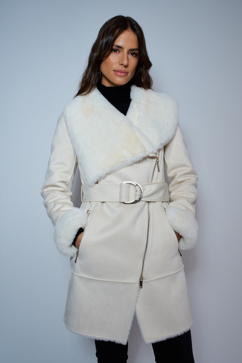 VESTE STYLE MOUTON DIANA