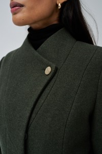 LONG GRACE COAT WITH BELT