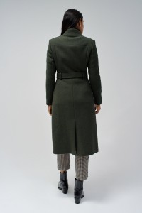 LONG GRACE COAT WITH BELT