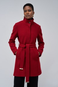 GRACE WOOLLEN COAT WITH BELT