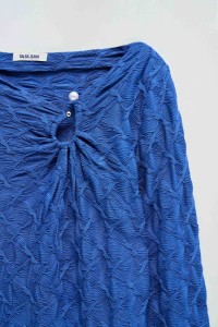 CHEMISE TEXTURE AVEC DTAIL MTALLIQUE