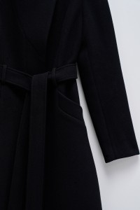 LONG GRACE COAT WITH BELT