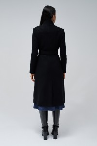 LONG GRACE COAT WITH BELT