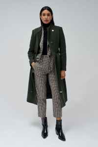 LONG GRACE COAT WITH BELT