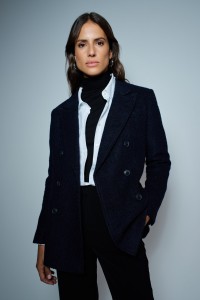 BLAZER MIT JEANSMANTEL