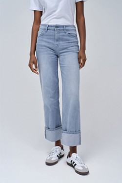 Pantalon cropped femme sale