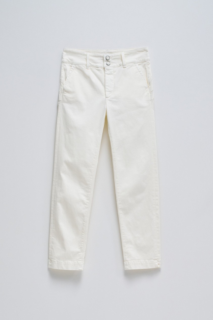 SECRET CHINO PUSH IN CROPPED SLIM