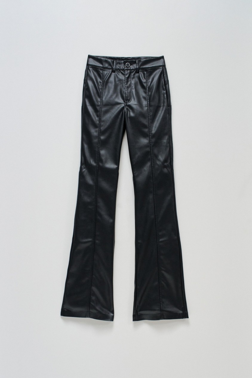 PANTALON FAITH PUSH IN FLARE EFFET CUIR