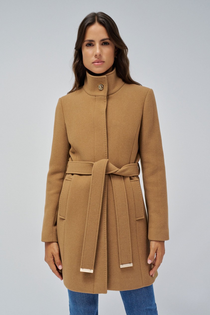 GRACE WOOLLEN COAT WITH BELT